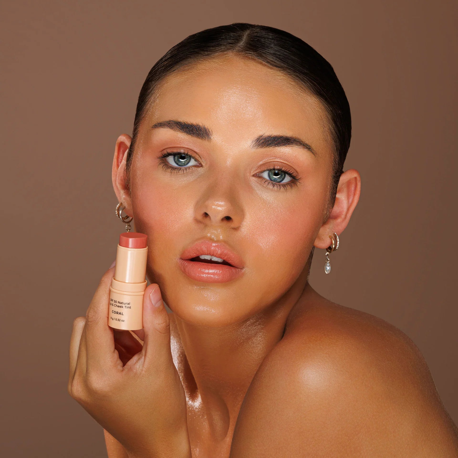 Avocado Zinc SPF50 Lip & Cheek Tint - Coral