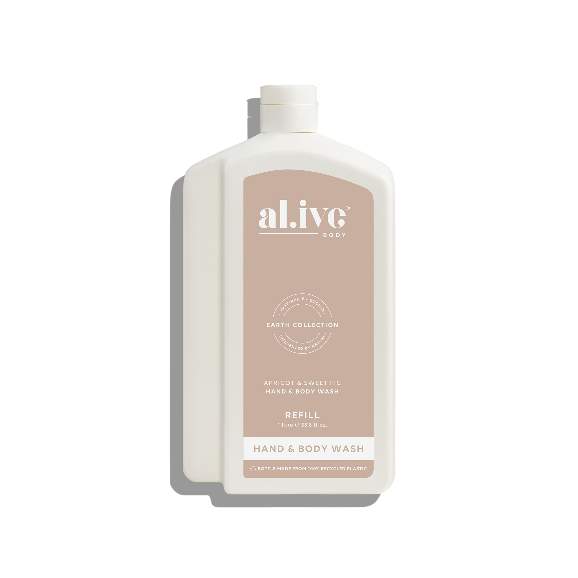 al.ive 1L wash refill - Apricot & Sweet Fig