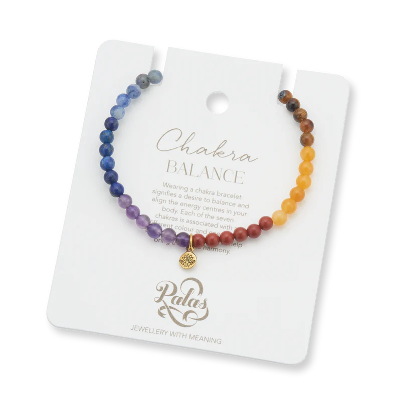 Palas Chakra Balance Healing Gem Bracelet