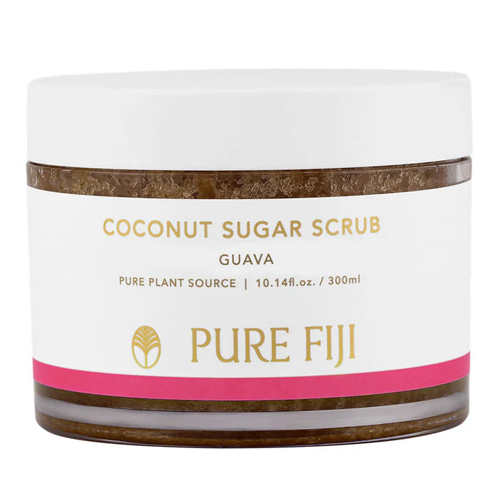 Pure Fiji Coconut Sugar Scrub (10oz/300ml) - Guava