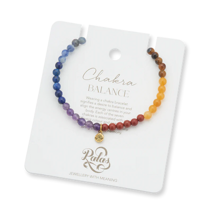 Palas Chakra Balance Healing Gem Bracelet