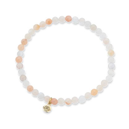 Palas Peach Aventurine Healing Gem Bracelet