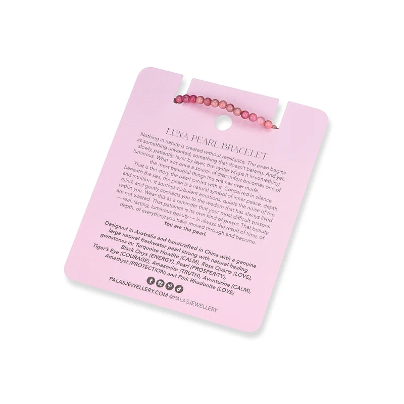 Pink Rhodonite &
