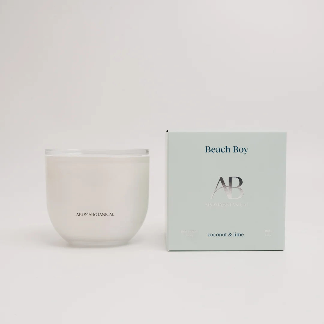 Aromabotanicals Beach Boy 400g Candle