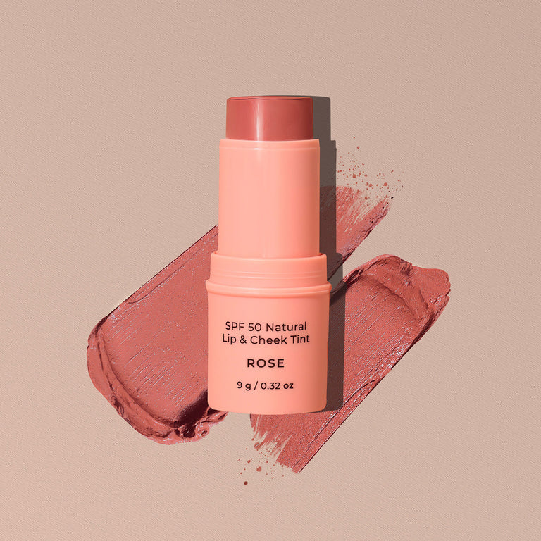 Avocado Zinc SPF50 Lip &amp; Cheek Tint - Rose