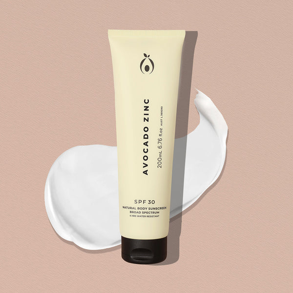 Avocado Zinc - SPF 30 Natural Body Sunscreen
