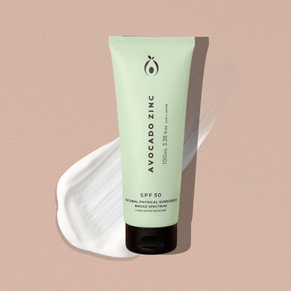 Avocado Zinc Facial Sunscreen SPF50