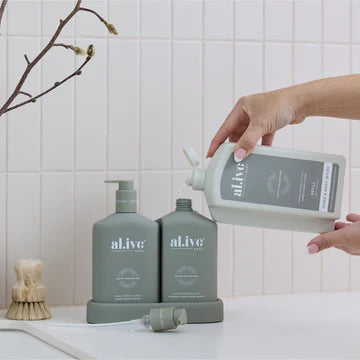 Al.ive Hand &amp; Body Wash Refill - Green Pepper &amp; Lotus