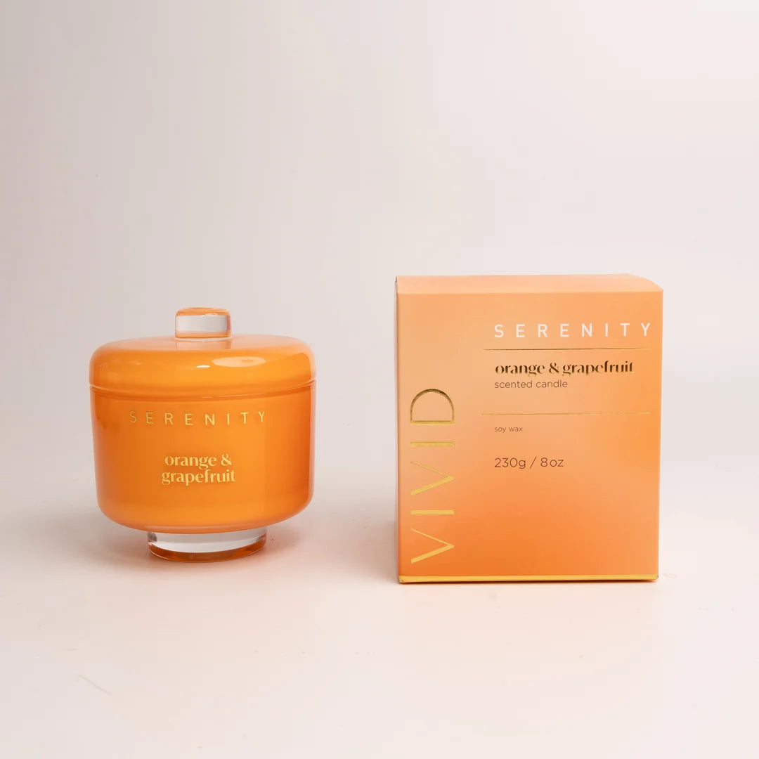Vivid Orange &amp; Grapefruit 230g Candle