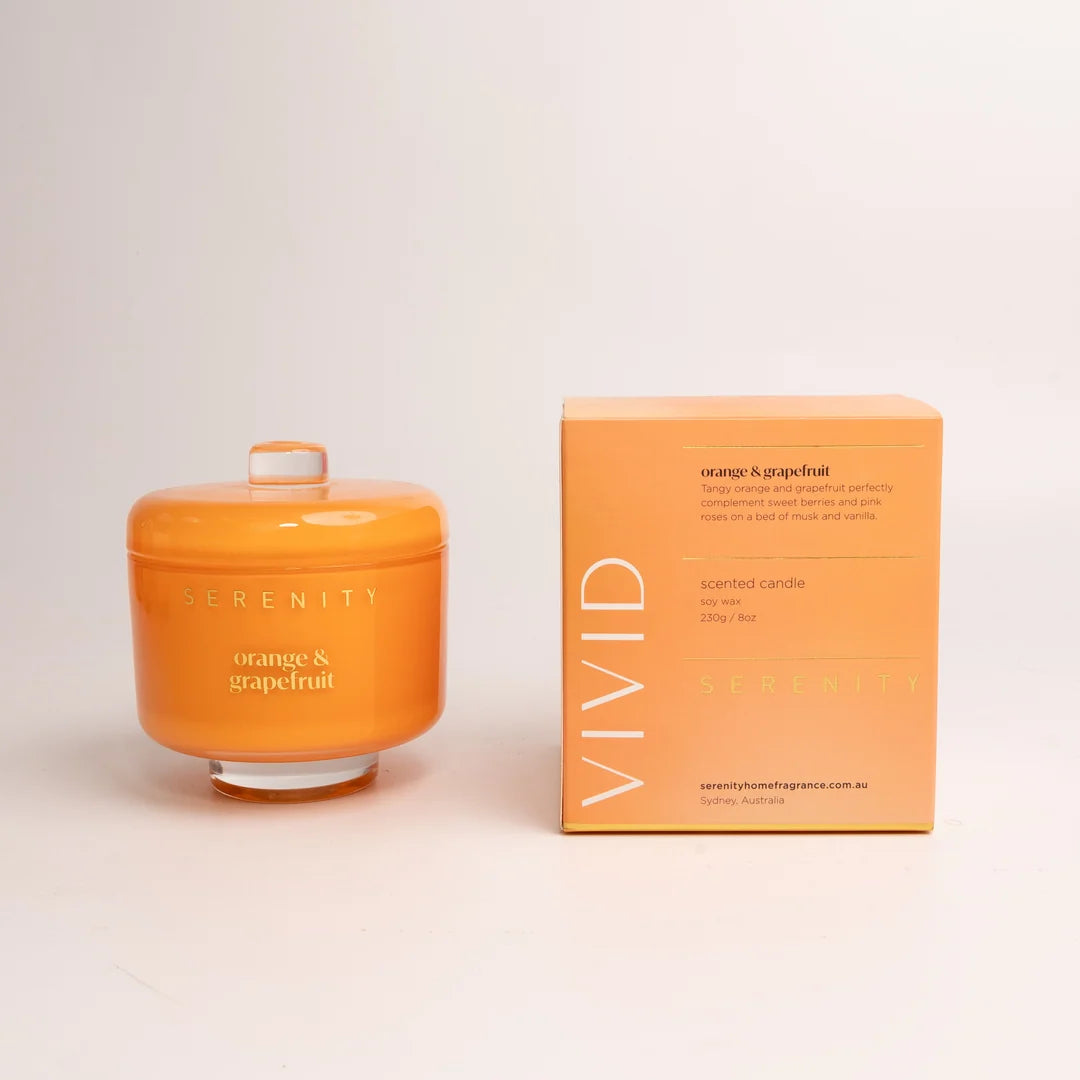 Vivid Orange &amp; Grapefruit 230g Candle