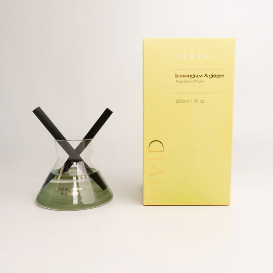 Vivid 200ml Lemongrass and Ginger Diffuser
