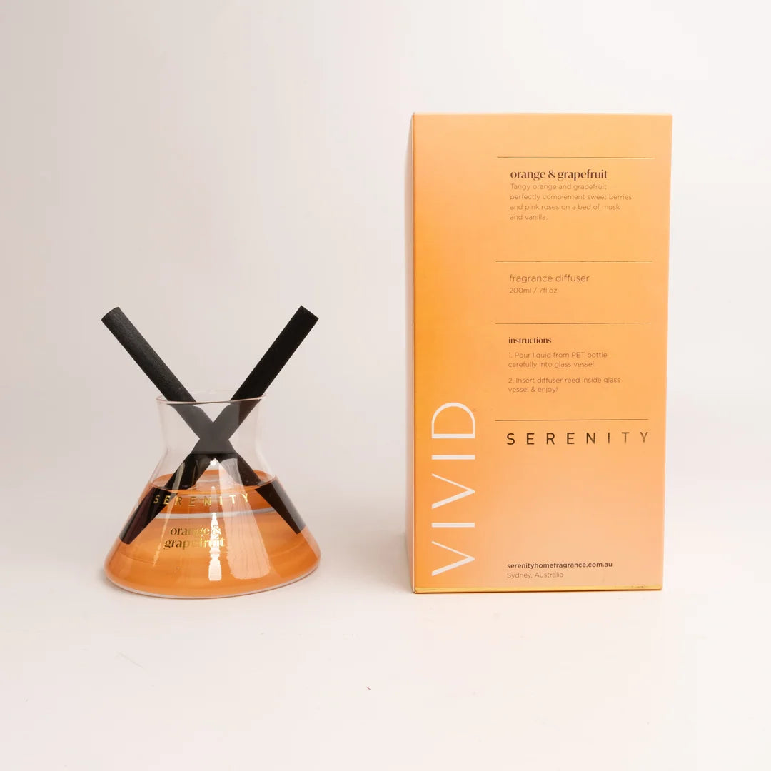 Vivid Orange &amp; Grapefruit 200ml Diffuser