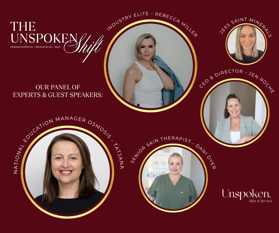 The Unspoken Shift- Perimenopause | Menopause | Skin - EVENT TICKET