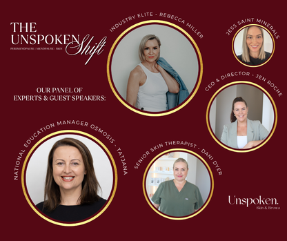 The Unspoken Shift- Perimenopause | Menopause | Skin - EVENT TICKET