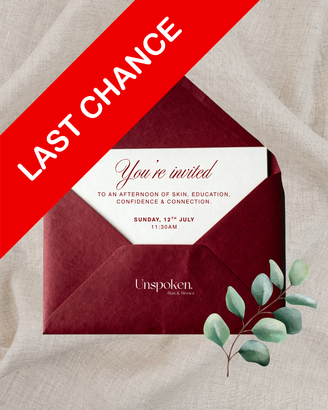 The Unspoken Shift- Perimenopause | Menopause | Skin - EVENT TICKET
