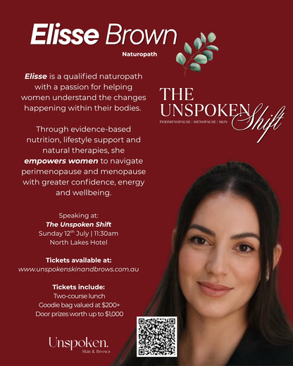 The Unspoken Shift- Perimenopause | Menopause | Skin - EVENT TICKET