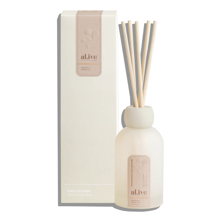 al.ive Apricot and Sweet Fig Reed Diffuser