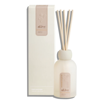 al.ive Apricot and Sweet Fig Reed Diffuser