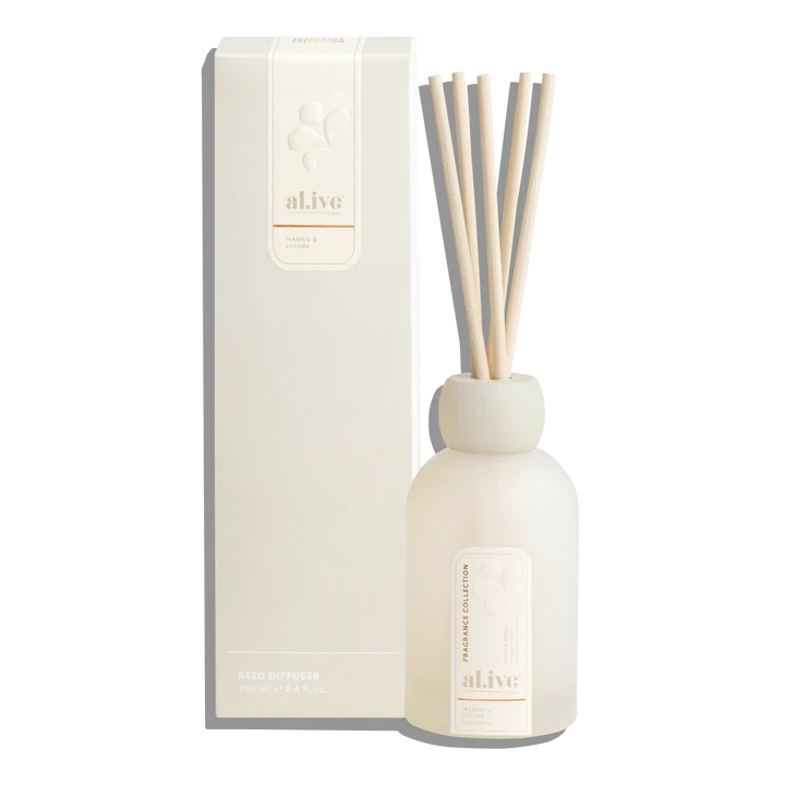 al.ive Mango and Lychee Reed Diffuser