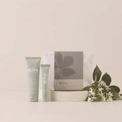 al.ive Ivory Bloom Hand &amp; Lip Set