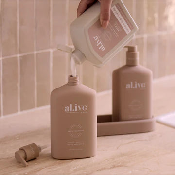 Al.ive Hand &amp; Body Lotion 650ml Refill - Apricot &amp; Sweet Fig