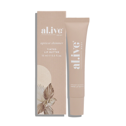 Al.ive Tinted Lip Butter - Apricot Shimmer