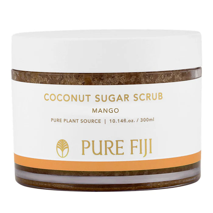 Pure Fiji Coconut Sugar Scrub (10oz/300ml) - Mango
