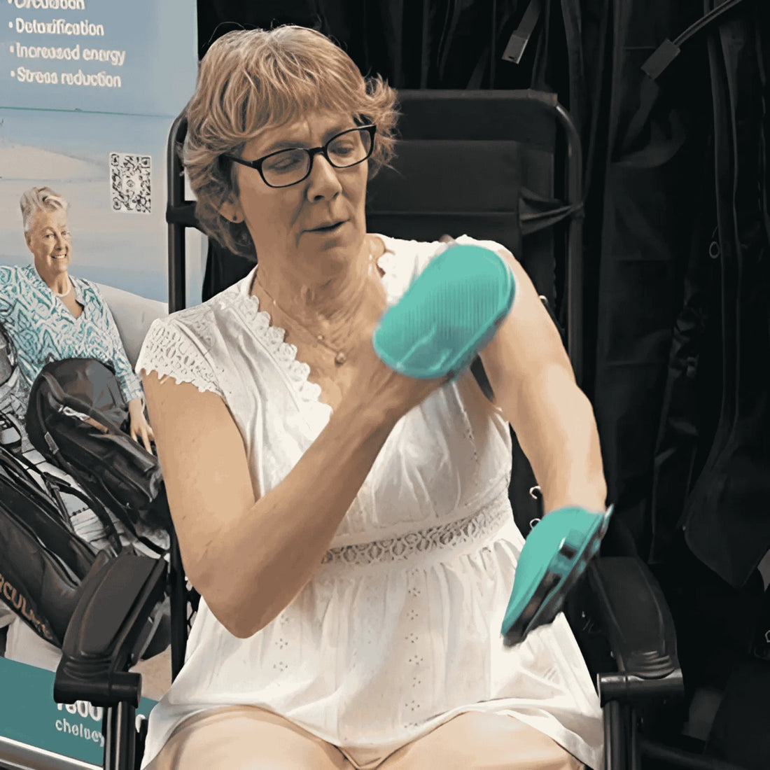 Dual-Action Lymphatic Gloves