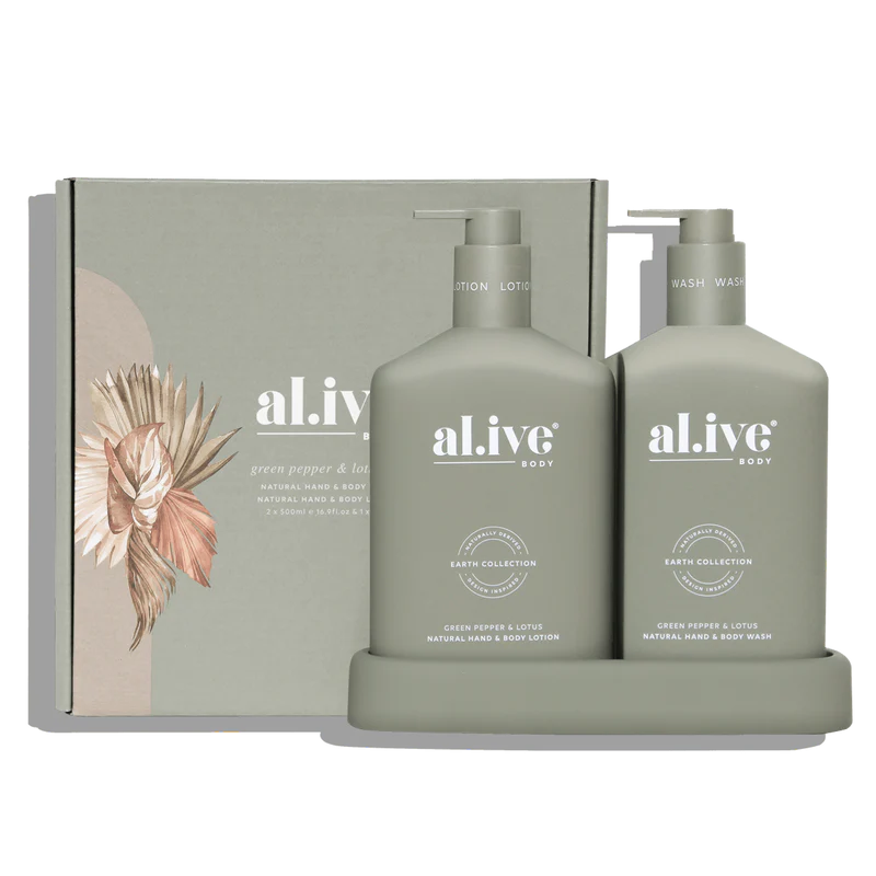 Al.ive Hand &amp; Body Duo - Green Pepper &amp; Lotus