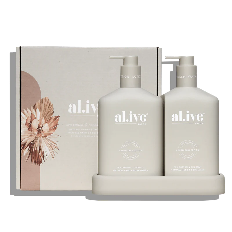 Al.ive Hand &amp; Body Duo - Sea Cotton &amp; Coconut